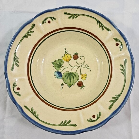 Metlox Poppytrail Vernon Ware California Gigi Rim Appetizer Dessert Plates – 3 - Picture 14 of 14